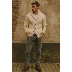 RRL Ralph Lauren Gray 100% Cotton Straight Leg Pants Trousers  Mens Size 31